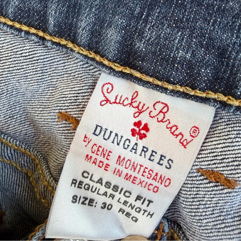 Woman’s Vintage Lucky Brand🍀 Denim Jeans Size 30​ - Picture 7 of 11